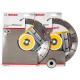BOSCH 0615997496 TWIN PACK DIAMOND DISC PLUS SDS CLICK NUT 230MM