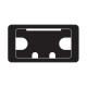 TREND CTI105PK3 BLACK CABLE TIDY INSERTS 105X55MM PACK OF 3