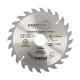 TREND CSB16524 MEDIUM FINISH TCT CIRCULAR SAW BLADE 24TX30X165MM