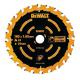 DEWALT DT10624QZ CIRCULAR SAW BLADE 165MM X 20MM X 24T