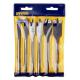 IRWIN 10502826 6 PIECE 4X BLUE GROOVE FLAT WOOD BIT SET