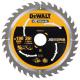 DEWALT DT99563QZ XR FLEXVOLT SAW BLADE 190MM X 30MM 36T