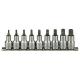 TENG TENM1213TX 9 PIECE SOCKET CLIP RAIL 12 SQUARE DRIVE SET