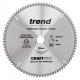 TREND CSBAP30584 CRAFT SAW BLADE ALUMINIUM AND PLASTIC 305MM X 84T X 30MM