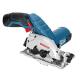 BOSCH GKS12V26 12V CIRCULAR SAW 2X 20AH LIION BATTERIES