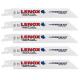 LENOX T20578818R PACK OF 5 BIMETAL RECIPROCATING SAW BLADES 19X200MM 18TPIX