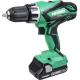 HIKOKI XMS18CD2BAT 18V COMBI DRILL WITH 2X 25AH LIION BATTERIES
