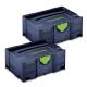 FESTOOL 204534 SYSTAINER TLOC SPECIAL EDITION BLUE SYS 2 TL B PACK OF 2