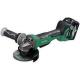 HIKOKI G3613DBJRZ 36V MV 125MM ANGLE GRINDER PADDLE SWITCH WITH 2X MV 2550AH LIION BATTERIES
