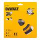 DEWALT DT1203QZ CORDLESS TRIM SAW BLADE 165MM X 10MM X 16T