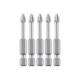 DEWALT DT7246QZ 50MM PHILLIPS NO2 TORSION SCREWDRIVER BITS PACK OF 5