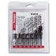 TREND SNAPDSET 7 PIECE SNAPPY HSS IMPERIAL DRILL BIT SET